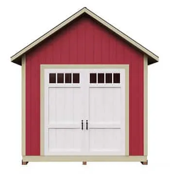 You Save What a Builder Would Charge (10x14 Gable Storage Shed Plan)