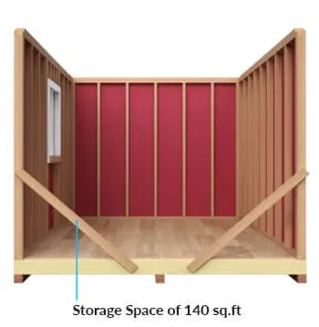 You Will Reclaim Your House Again (10x14 Gable Storage Shed Plan)
