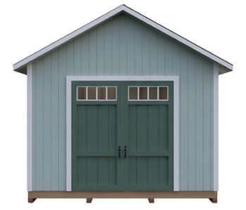 You Save What a Builder Would Charge (12x20 Gable Storage Shed Plan)
