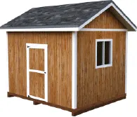 Choose Your Own Design and Make Your Dream Come True (12x10 Gable Storage Shed Plan)